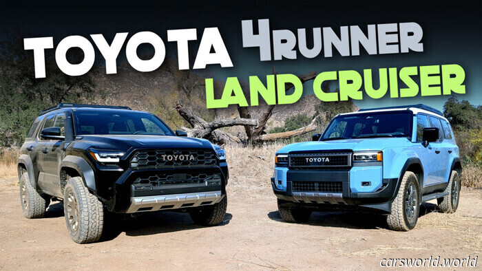 2025 Toyota 4Runner vs. Land Cruiser: Мы ездили на обоих, вот как они сравниваются | Carscoops